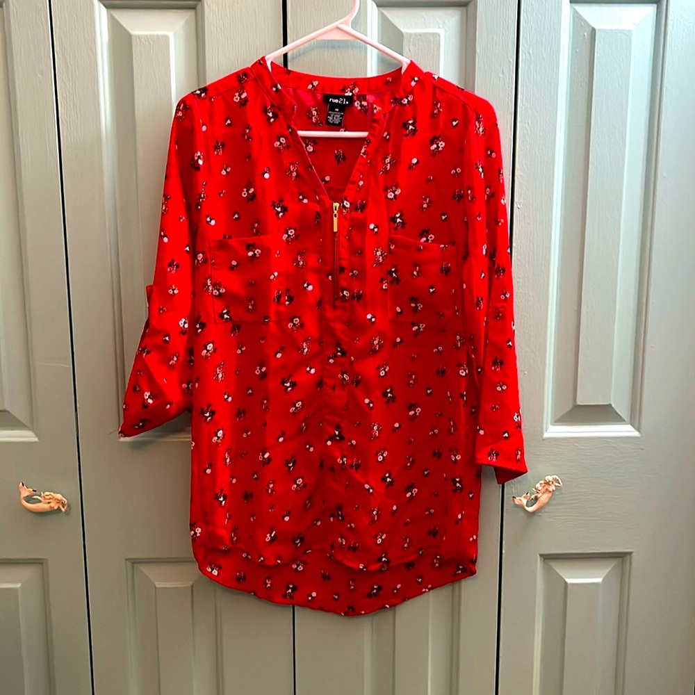 XS Rue 21 3/4 Sleeve Blouse